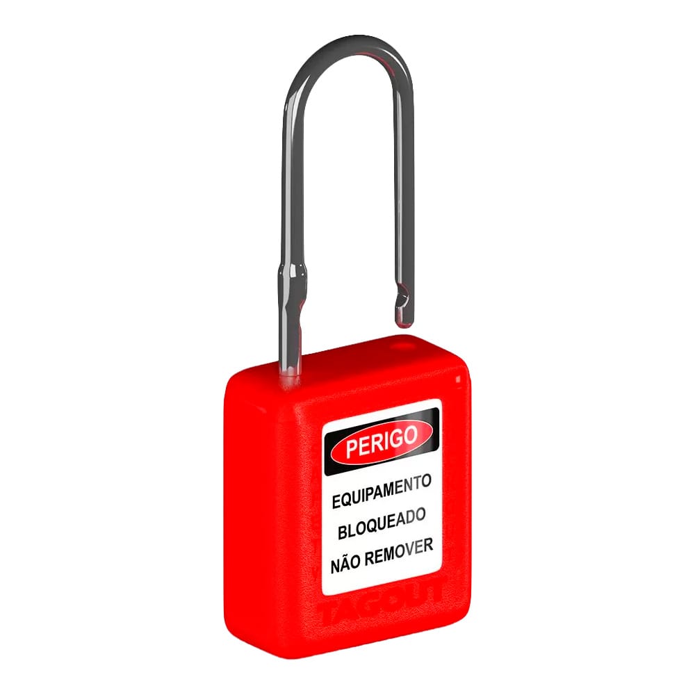 Cadeado de Bloqueio Haste Metálica 4,5 mm 1 1/2”