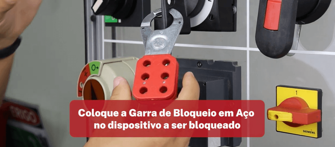 Garra de Bloqueio em Aço