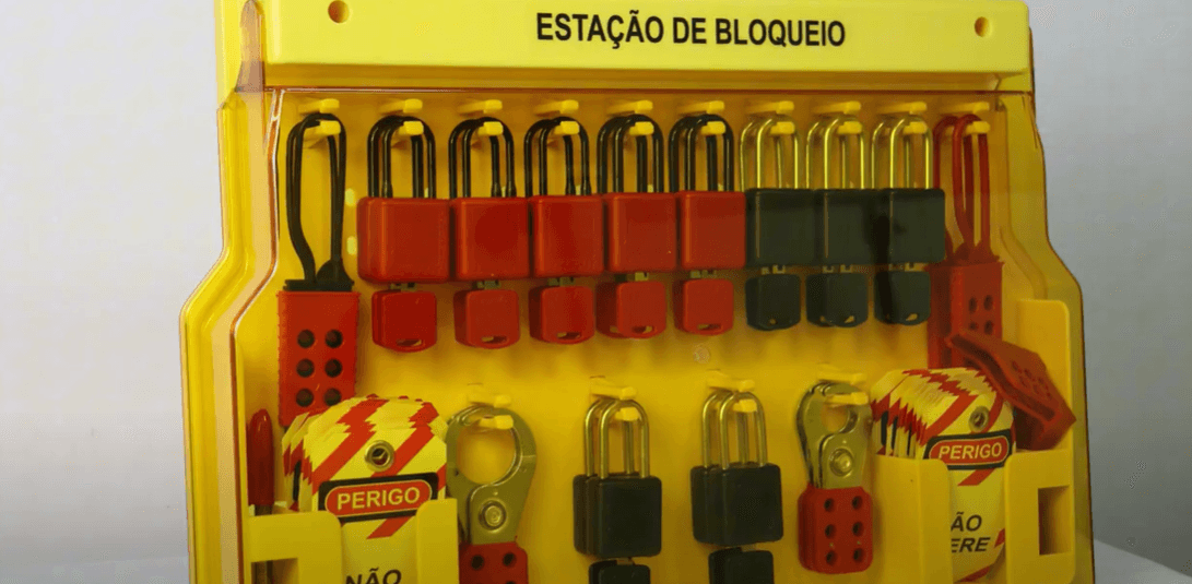 Estação de Bloqueio TAGOUT® LOTO KIT MISTO