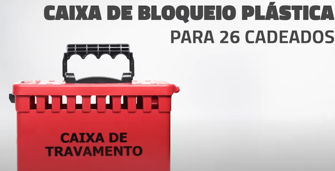 CBP26 - Caixa de Travamento Plástica para 26 Cadeados