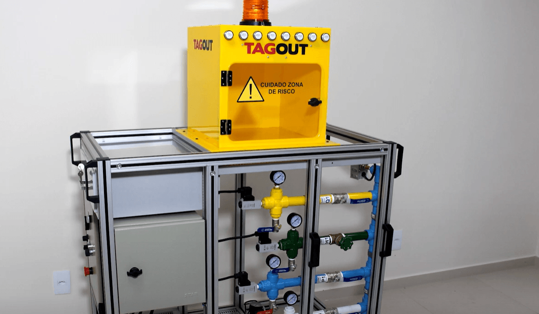 Simulador de Controle de Energias Perigosas - TAGOUT®