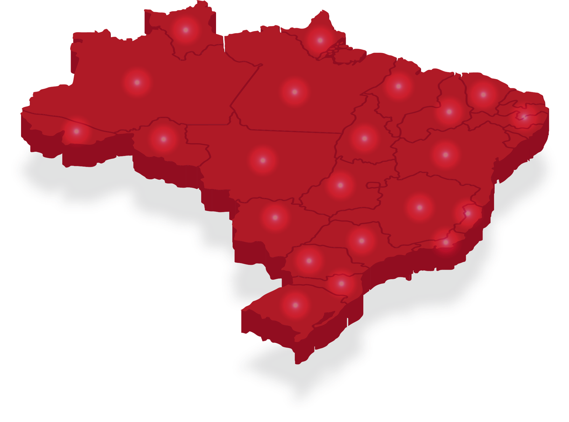 Presença em todo o Brasil
