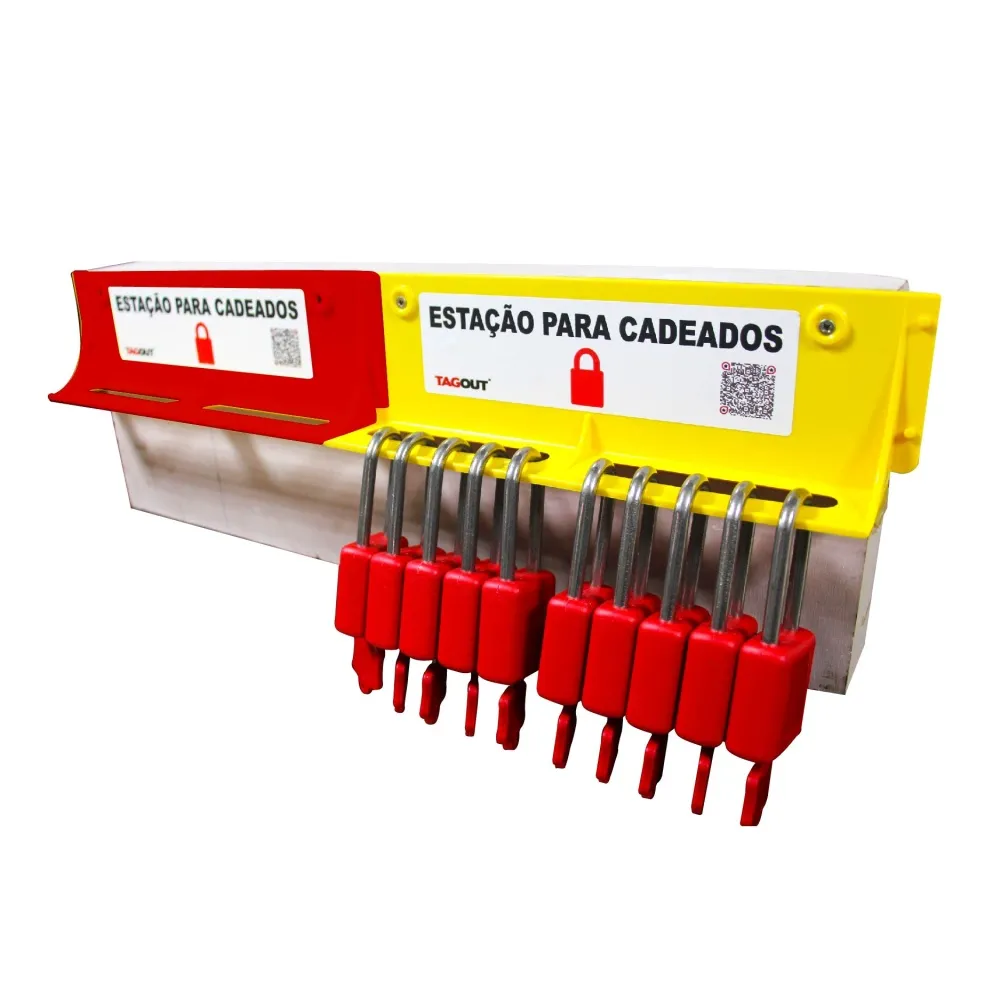 Estação Modular para Cadeados de Bloqueio Loto
