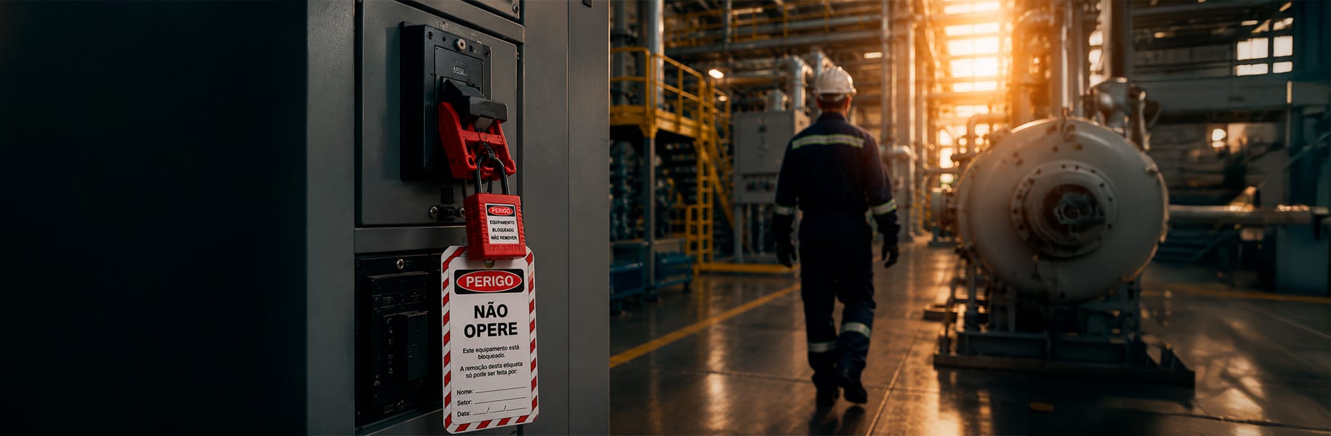 Parada de manutenção industrial e a importância do Programa LOTO