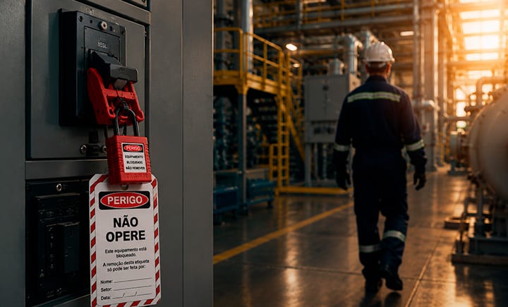 Parada de manutenção industrial e a importância do Programa LOTO