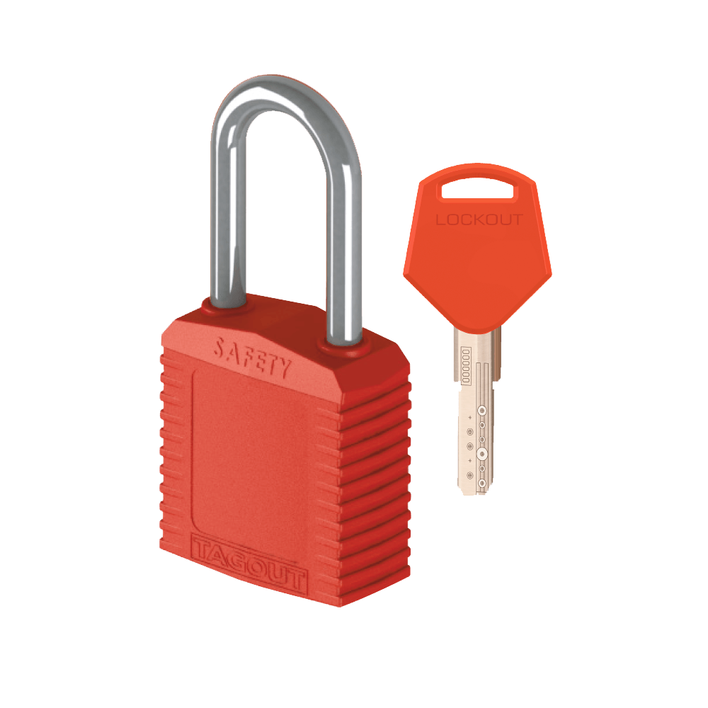 Cadeado de Bloqueio TAGOUT® Unique Haste Alumínio